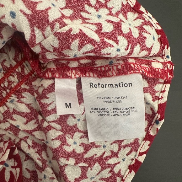 Reformation Solis Ruffle Top - Picture 8 of 8